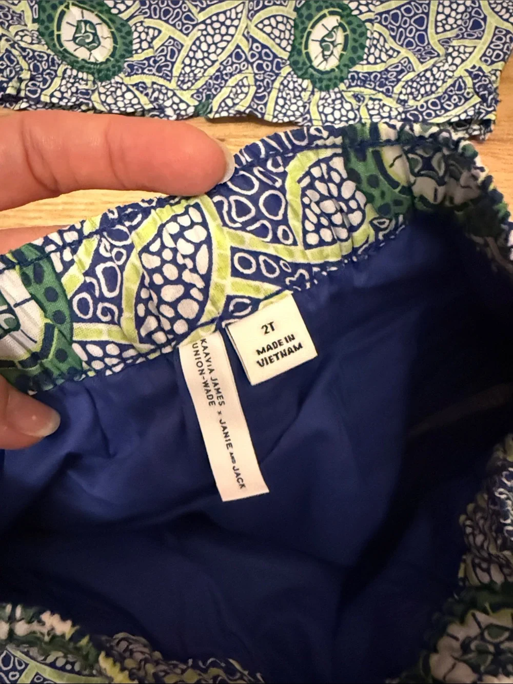 Janie and Jack x Kaavia James Union-Wade 2pc top and skirt